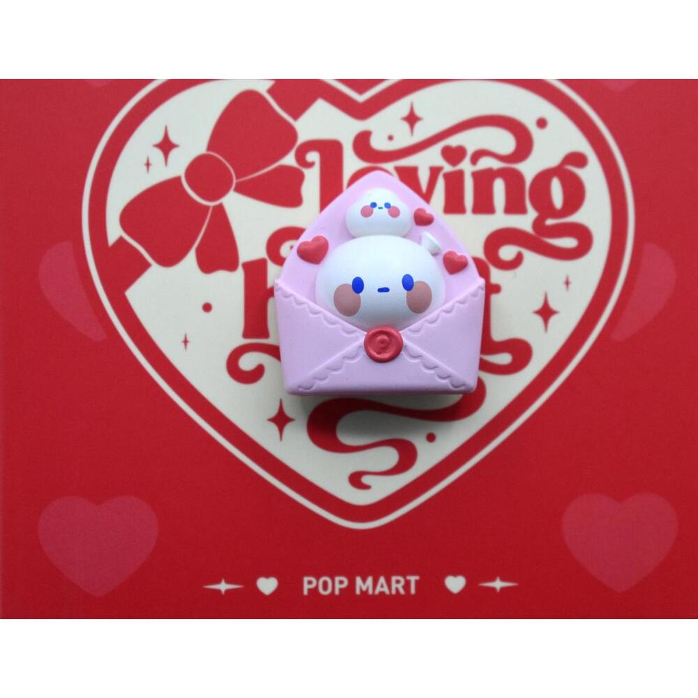 Pop Mart Pop Bean Loving Heart Bobo & Coco Envelope Heart for Charms (A7)